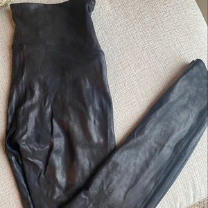 Faux Leather Spanx Size LG